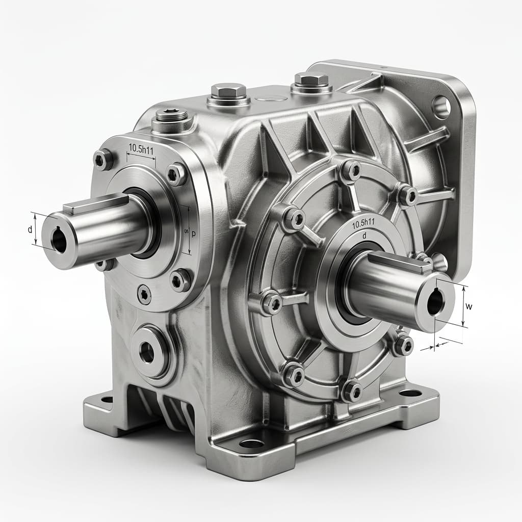 Sealed AMR drive gearbox used in autonomous security guard robot patrol platforms